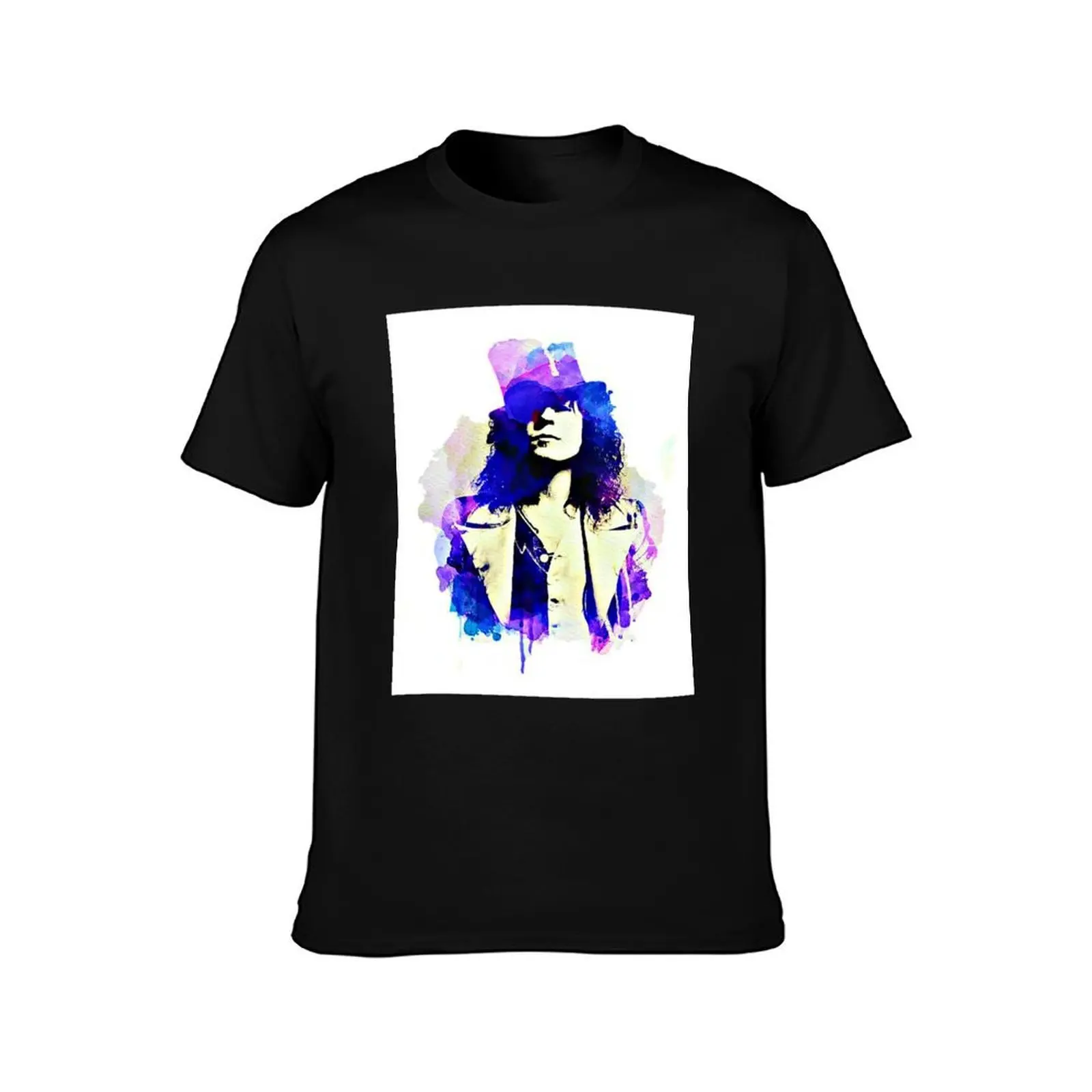 Marc Bolan T-Shirt, Summer Casual Cotton Tee, Oversized Streetwear Tops, Vintage Graphic Print, Loose Fit Short Sleeve