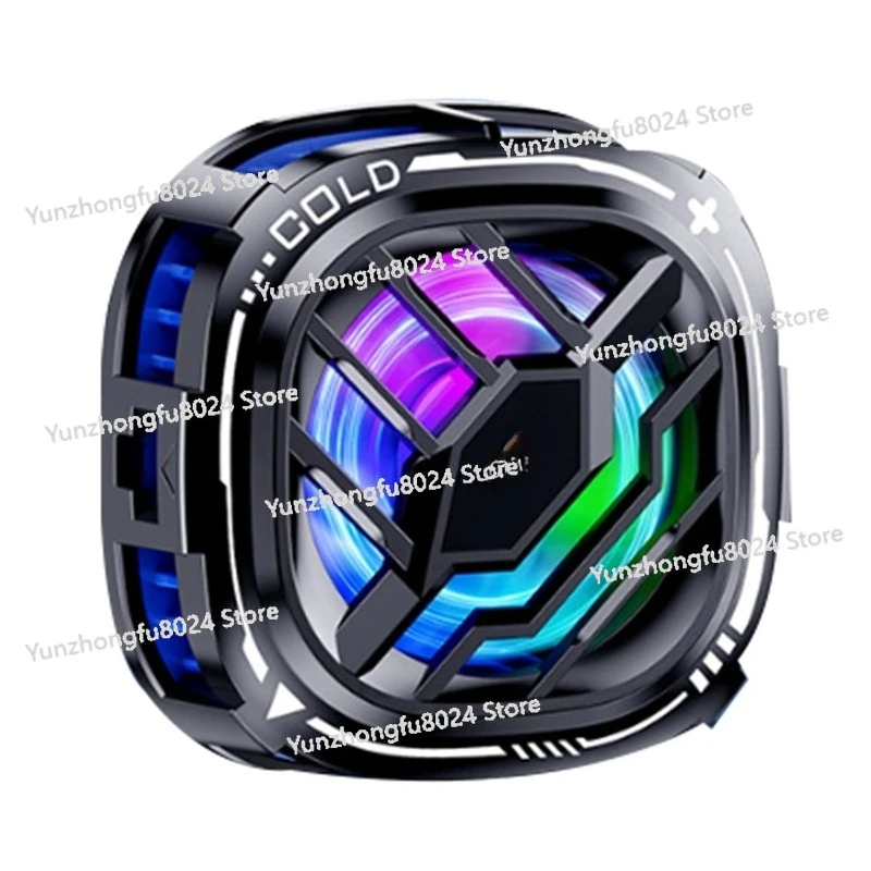 

X76pro Phone Cooler Fan with Semi Conductor Cooling Chip,RGB Phone Cooling Fan Mobile Phone Cooler