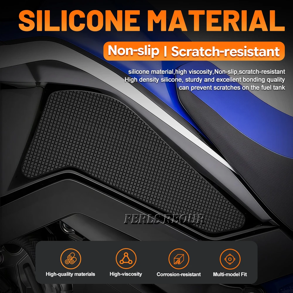 Motorcycle Sticker For HONDA AFRICA TWIN CRF1100 L 2020-2025 Fuel Tank Guard Rubber Anti Slip Anti Scratch Motorcycle Protector - view 3