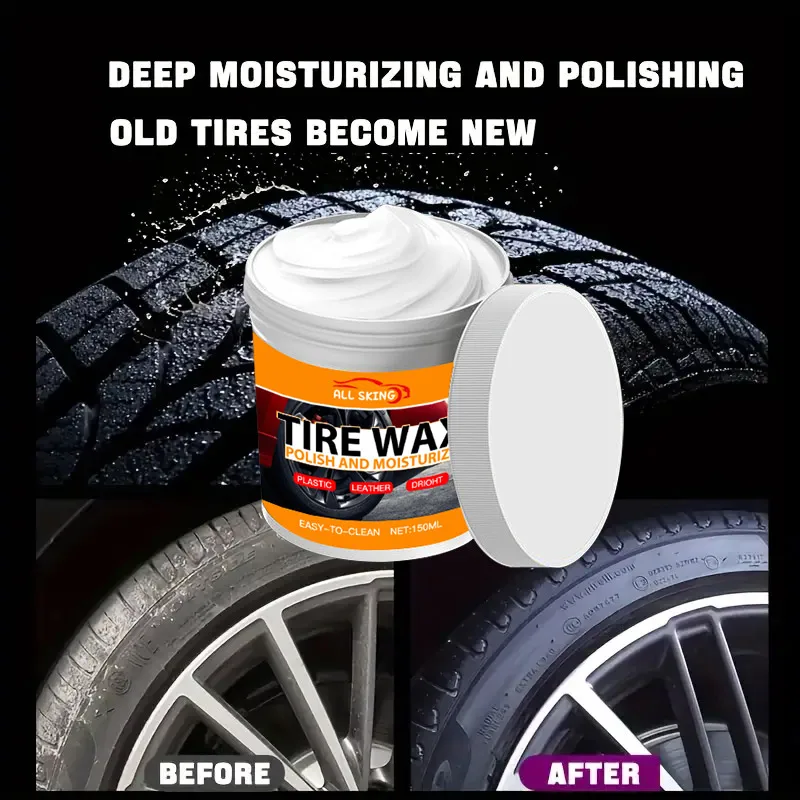 ยางยานยนต์แว็กซ์ Long-Lasting Shine Agent กันน้ําคราบ,ขัดยาวนานและผลิตภัณฑ์ต่อต้านริ้วรอย