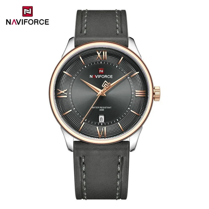 Men's Quartz Calendar Display Waterproof Watch