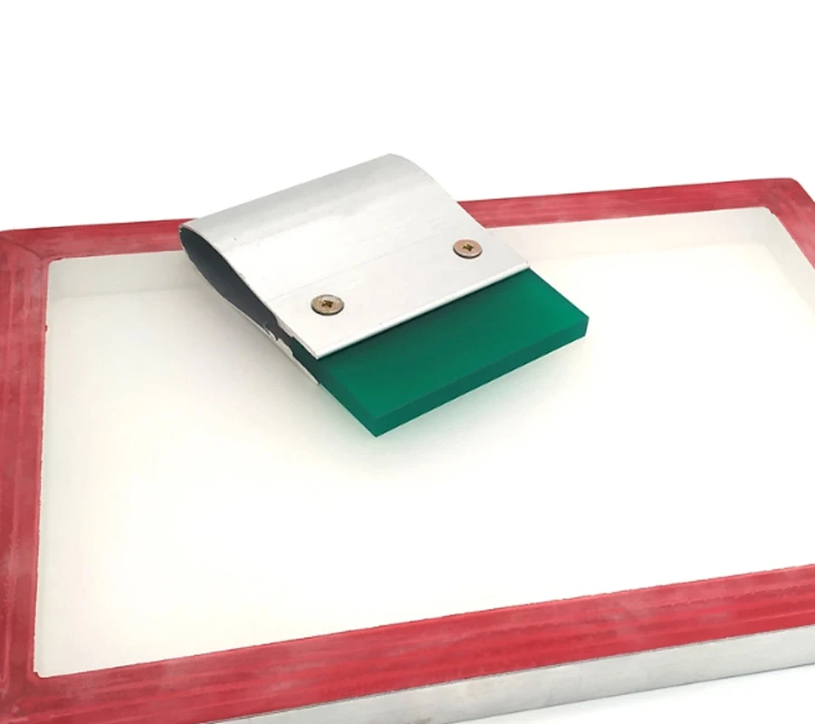

Aluminum Handle Screen Printing Squeegee 75A 30cm 35cm 40cm 45cm 50cm Ink Scraper for Silk Screen Printing Durable Rubber Blade