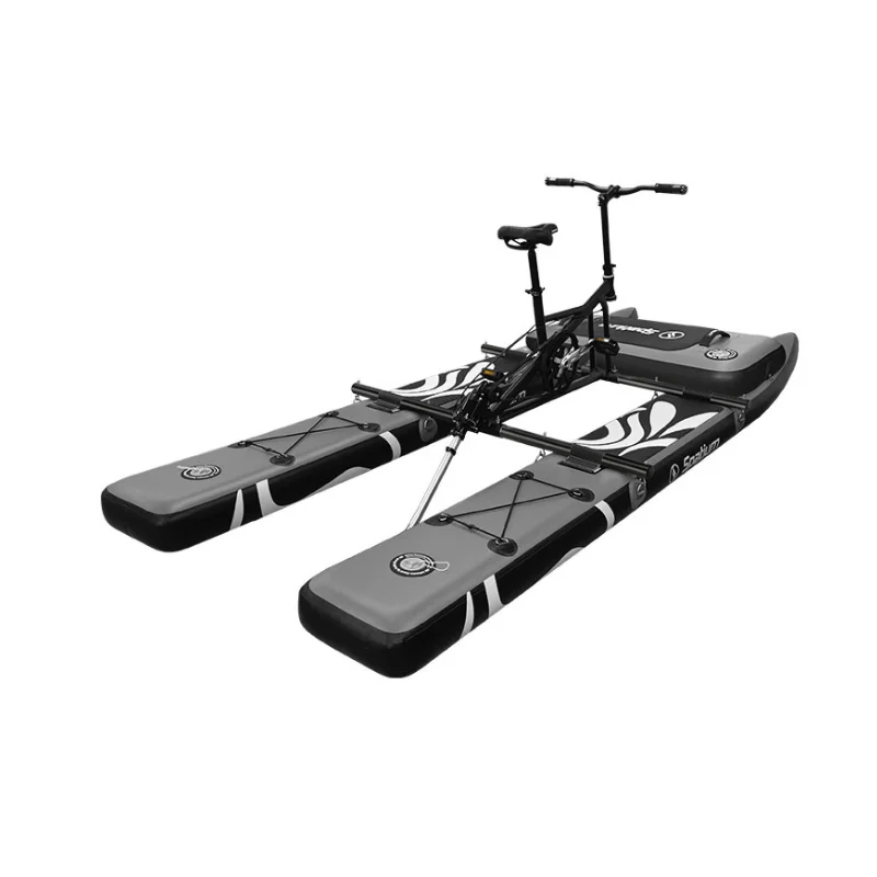 2024 New Collection Inflatable Water Bike Pedal Boat E-Water Bicycle for Sale Water and Outdoor Sports Equipment