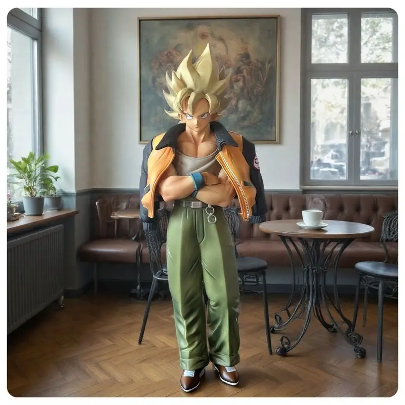 

Fully Painted Casual Disguise Monkey King Action Figure Model Leisure Anime Collectible VF Factory Made Cosplay Gift