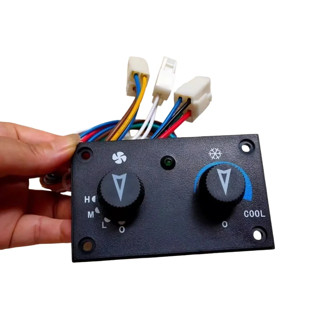 

Suitable for Zoomlion, Sany, Liugong, XCMG, and Shanhe cranes and loaders, air conditioning control panel switch WK291-4.