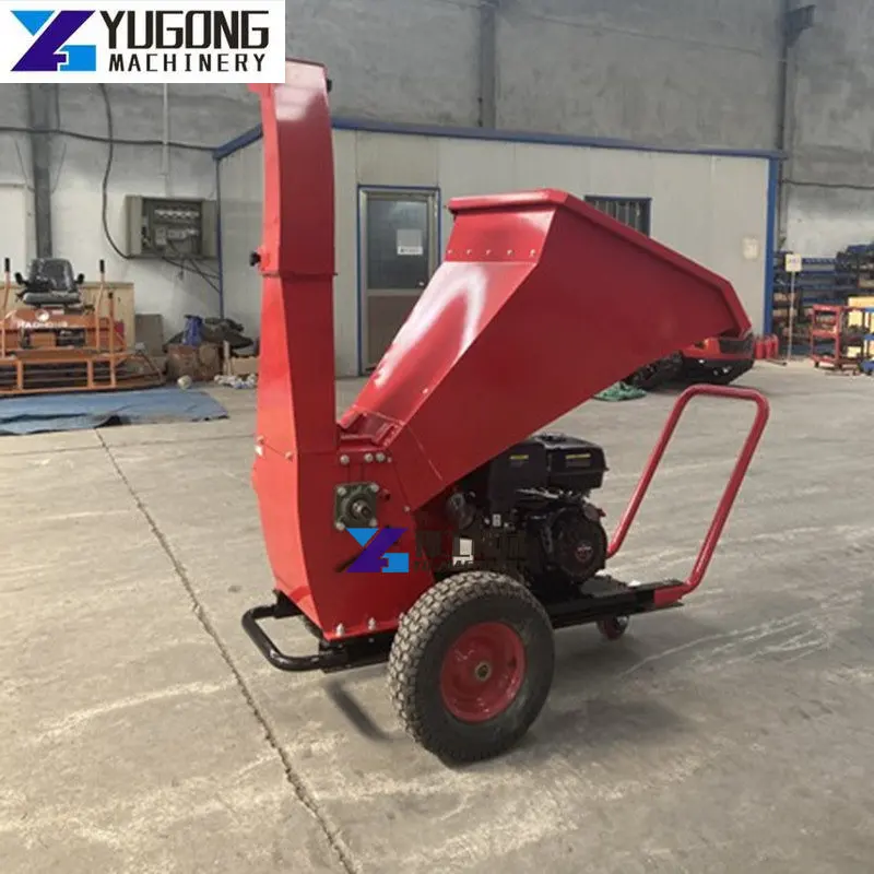 15HP Gasoline Powered ATV Forestry Farm Log Tree Branch Chipper Shredder