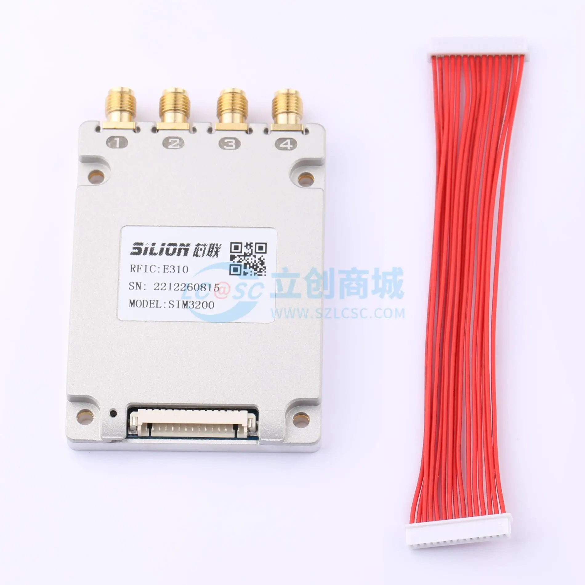 1pcs SIM3200 SMD-15P 74.8x48.5mm 960MHz 5V UART RFID NFC Reader Module for Smart Home System