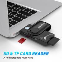 Rocketek CR310 USB 2.0 Smart Card Reader TF SIM Card Reader Adapter for Computer