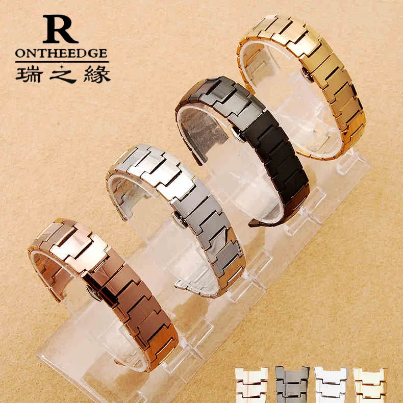 Only sell matching straps, Ruizhiyuan brand tungsten steel watches.