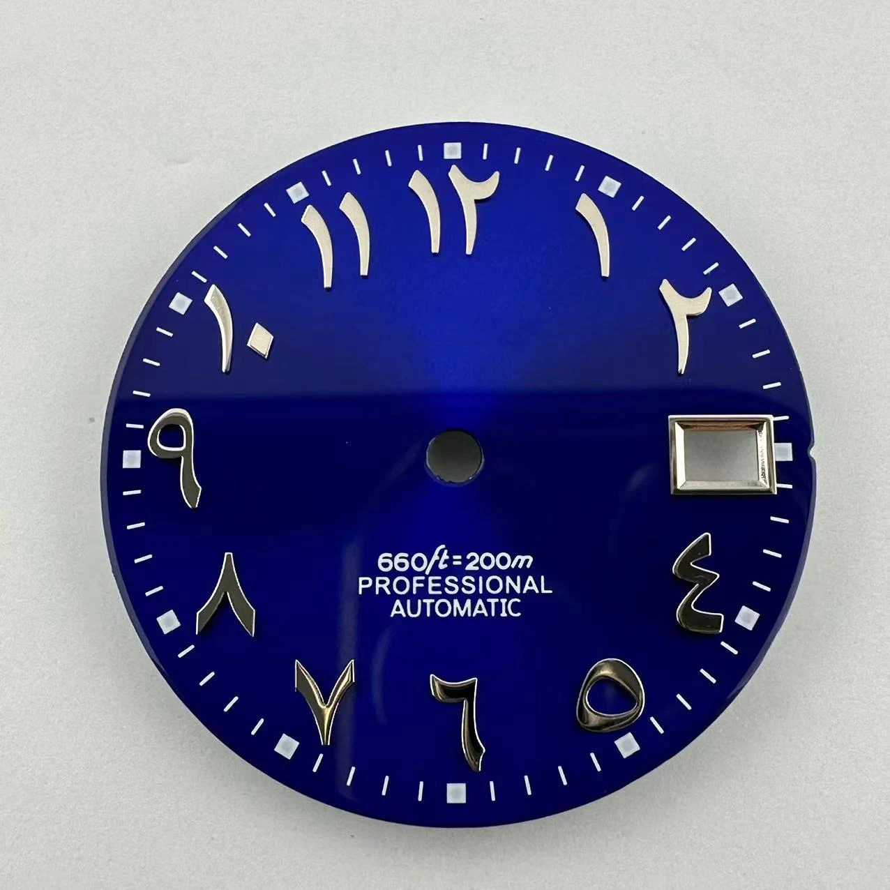 28,5mm arabische Ziffer s Logo Zifferblatt kein leuchtend grün himmelblau schwarz silber Zifferblatt mit nh35 nh36 Automatik werk 29mm s Zifferblatt