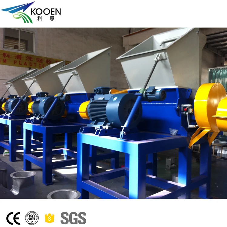 plastic recycle grinder crusher manual plastic crushing machine