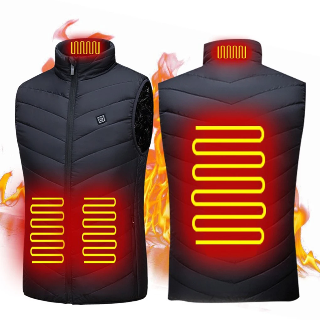 Heated Jacket For Men Waterproof And Windproof For Outdoor Adventures Three Speed Color