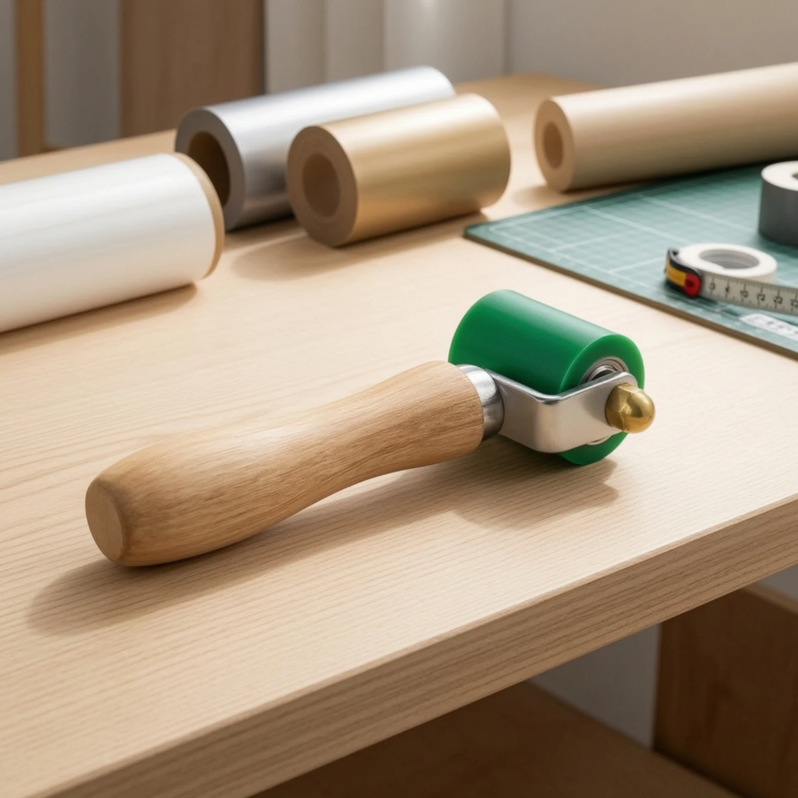 Seam Roller with Wooden Handle - Workshop Tools Wood review and price