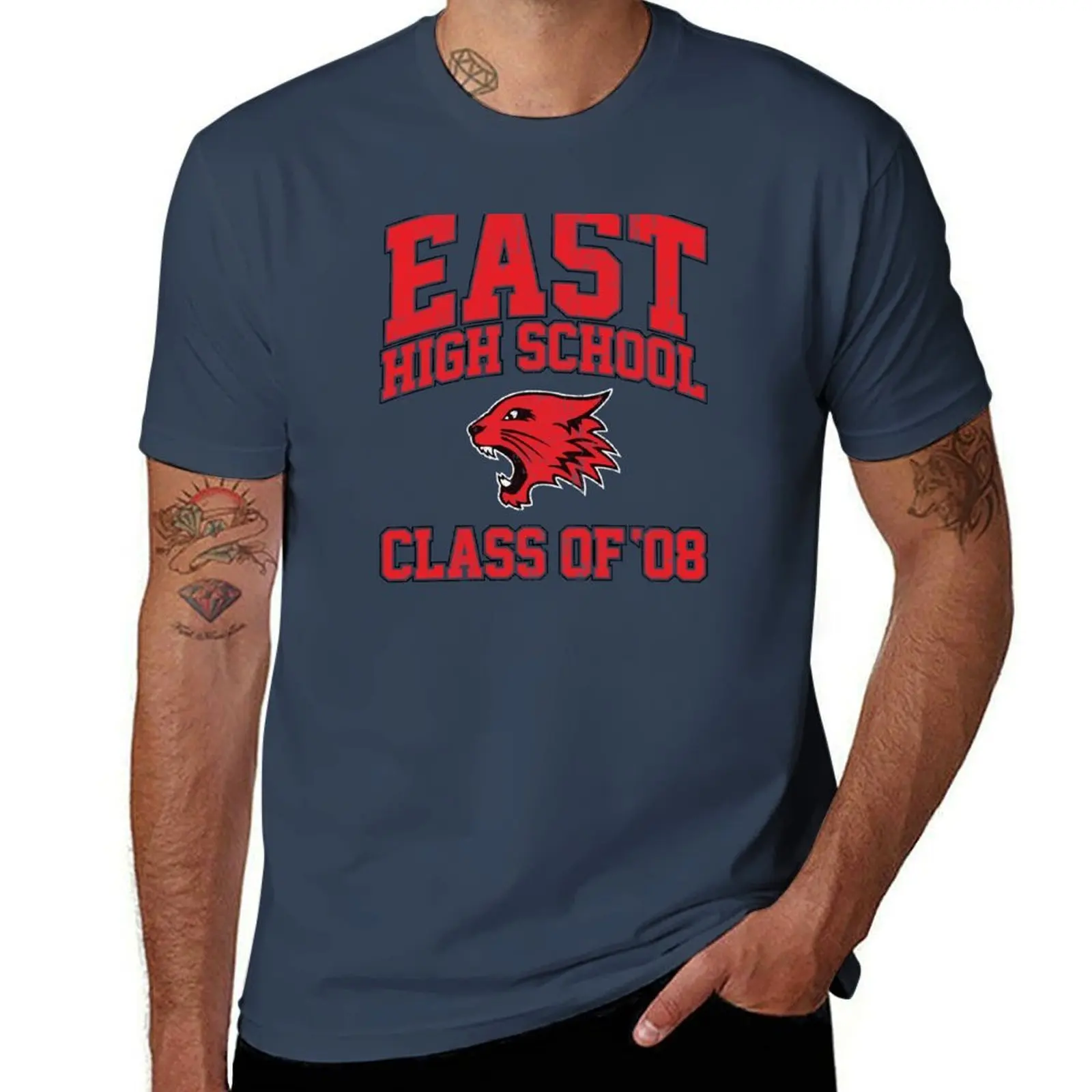 East High School Class of 08 (Variant) T-Shirt Festive Simple T-Shirt