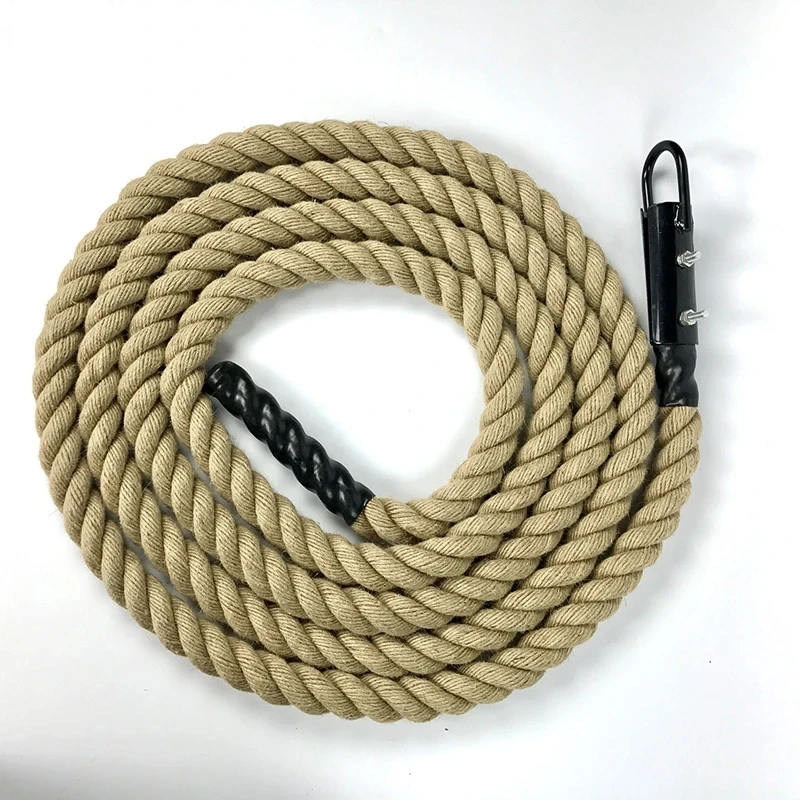 

5m Jute Battle Rope Gym Climbing Strength Training Home Workout Rope