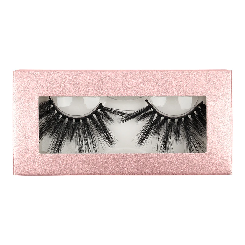 1 Pair 25mm Thick False Eyelashes 6d Handmade Exaggerated Imitation Mink Reusable Lashes Fake Eyelashes Makeup Tool