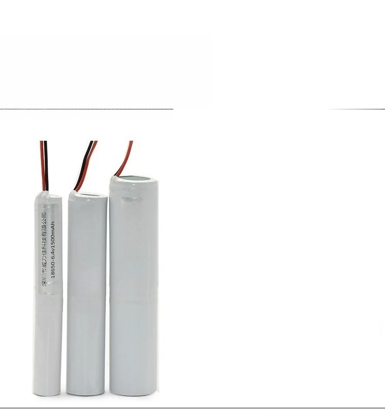 4000 مللي أمبير بطارية ليثيوم قابلة للشحن 3.7 فولت/6.4 فولت/7.4 فولت الجهد المتعدد لأضواء الطوارئ LED والمصابيح الكاشفة طاقة طويلة الأمد