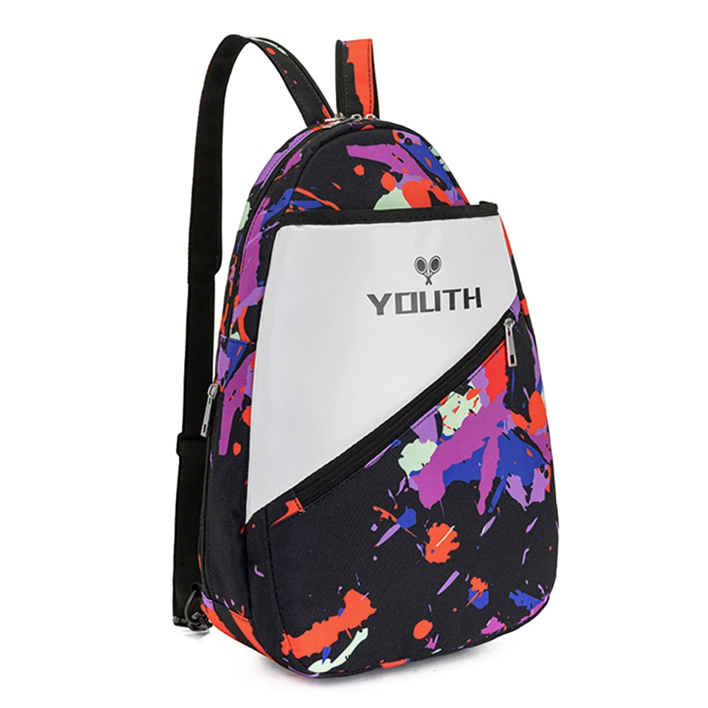 

Oxford Tenis Racket Backpack Large Capacity Shoulder Sports Bags Multifunctional Wear-resistant with Zipper Outdoor Accessories