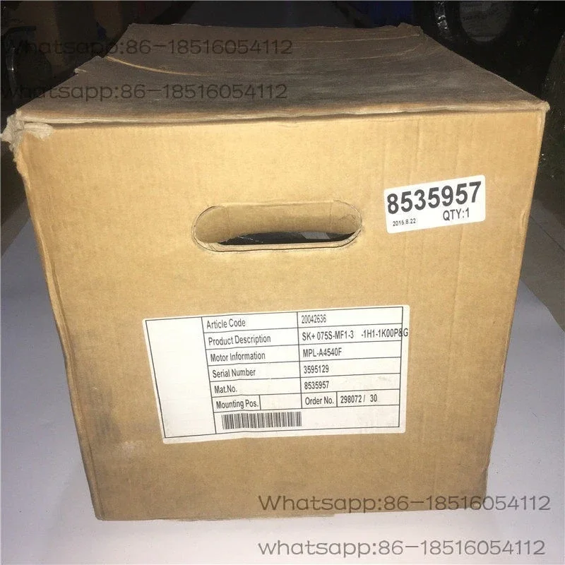 Gear reducer SK+075S-MF1-3-1H1-1K00P & G MPL-A4540F