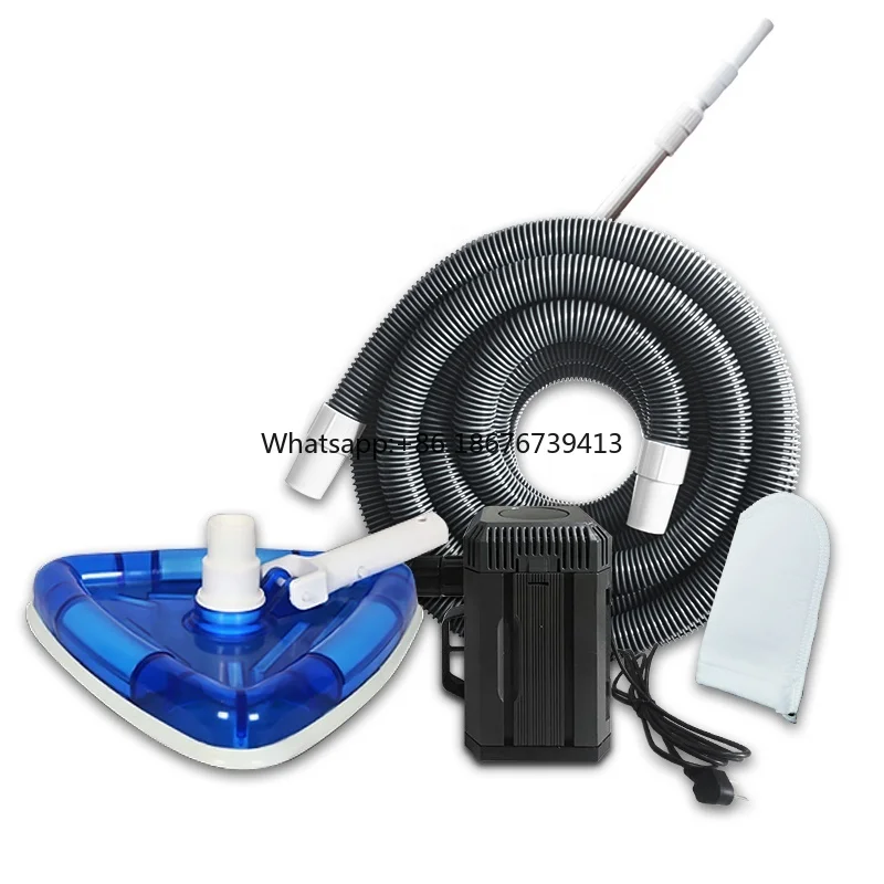 

Electric Handheld Underwater Cleaning Tool Spa Pool Vacuum Cleaner with Telescopic Pole