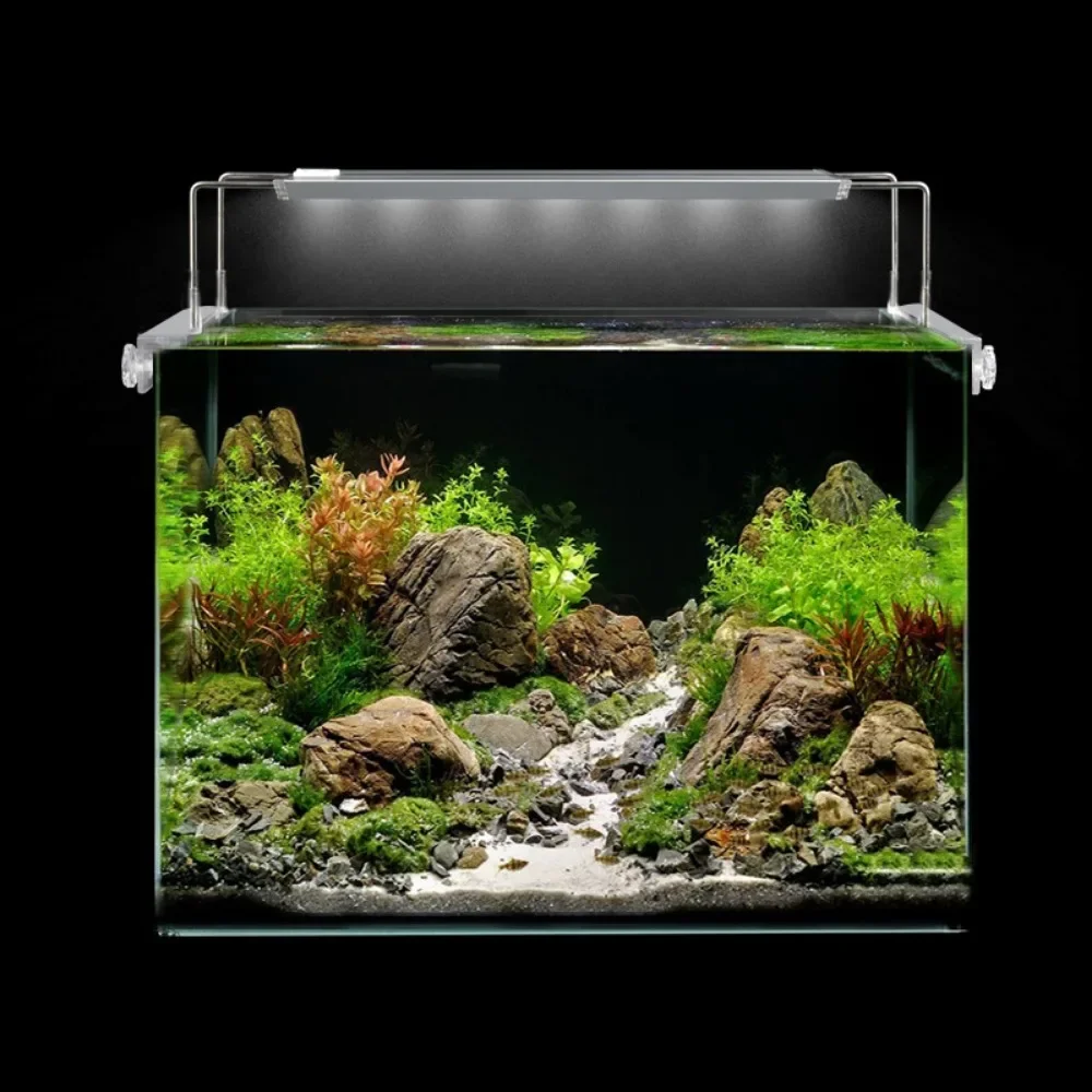 Aquarium Light ,LED Fish Tank Light with Touch Control,Brightness Adjustment, WaterProof Aquarium Lamp For Freshwater Plant Fish