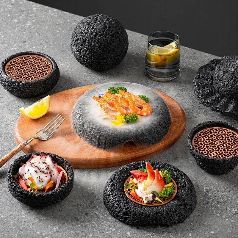 Exploring the Planet Bowl Featured Molecular Bowl Cooking dry ice