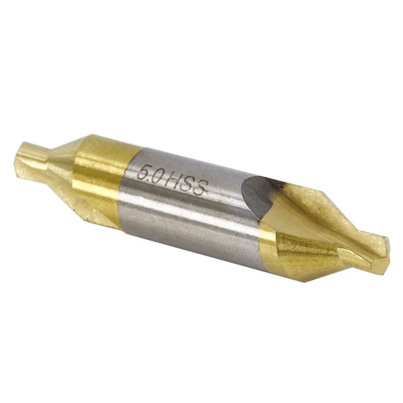 

A07F-6 PCS Center Drill Assembly High-Speed Steel 1.0 1.5 2 2.5 3.5 5.0 Mm Is Suitable For Lathe Metal Processing