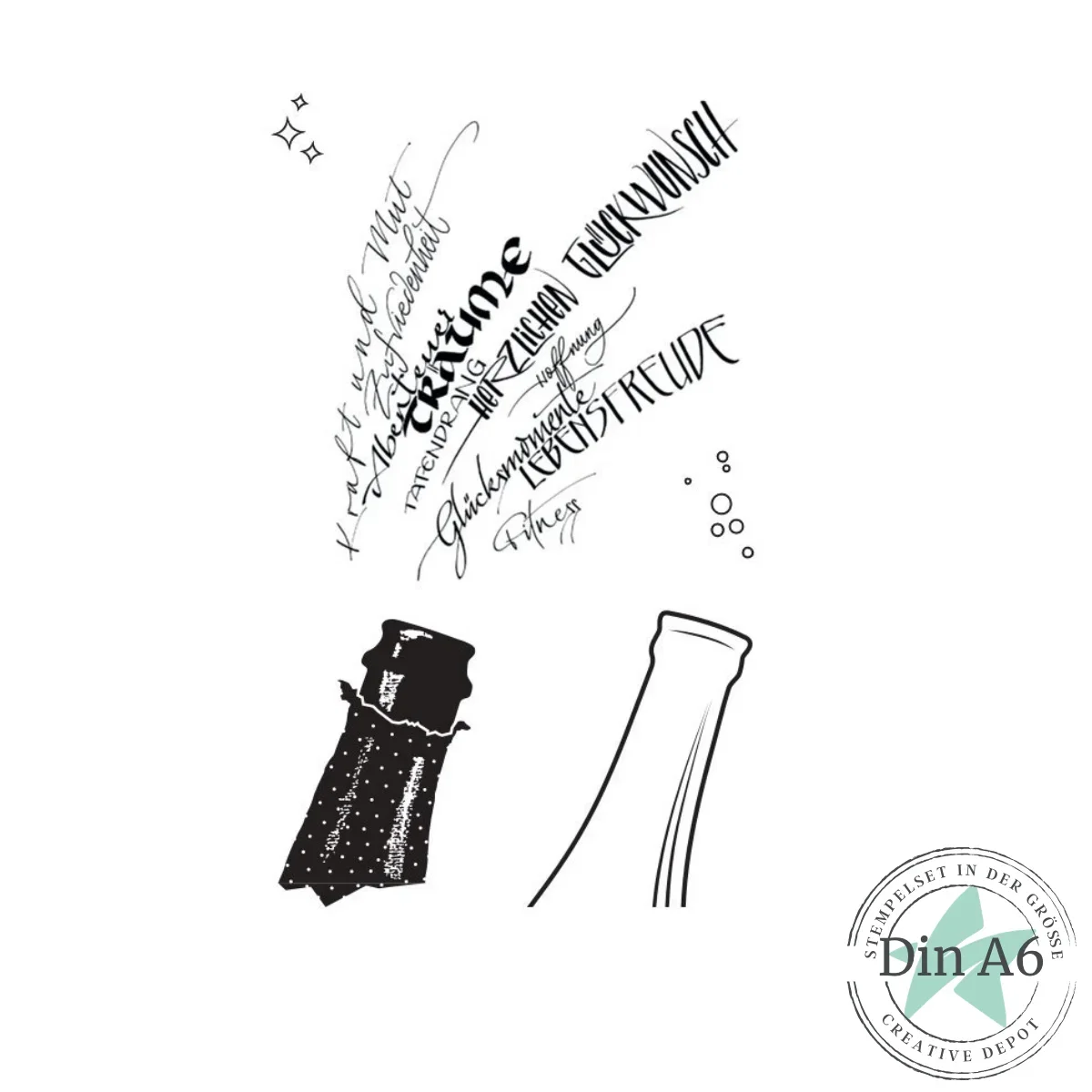 Bottle 2026 Neue Metall-Stanzformen für DIY Scrapbooking, Basteln, Fotoalbum-Vorlage, handgemachte Dekoration