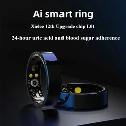 Genuine L01 Xielee Titanium Alloy 12th Upgrade Chip High-precision Smart Ring Blood Pressure Heart Rate Sleep Ring