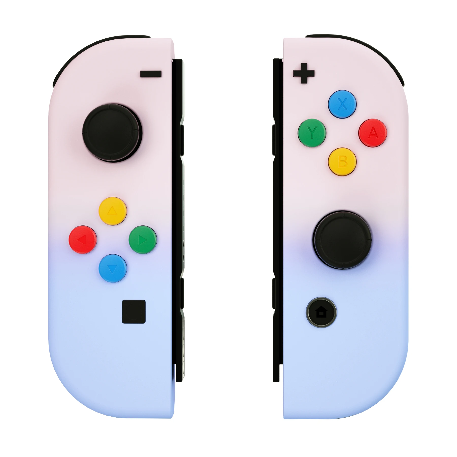 Capa de reposição eXtremeRate DIY para NS Switch e OLED JoyCon - Rosa Violeta