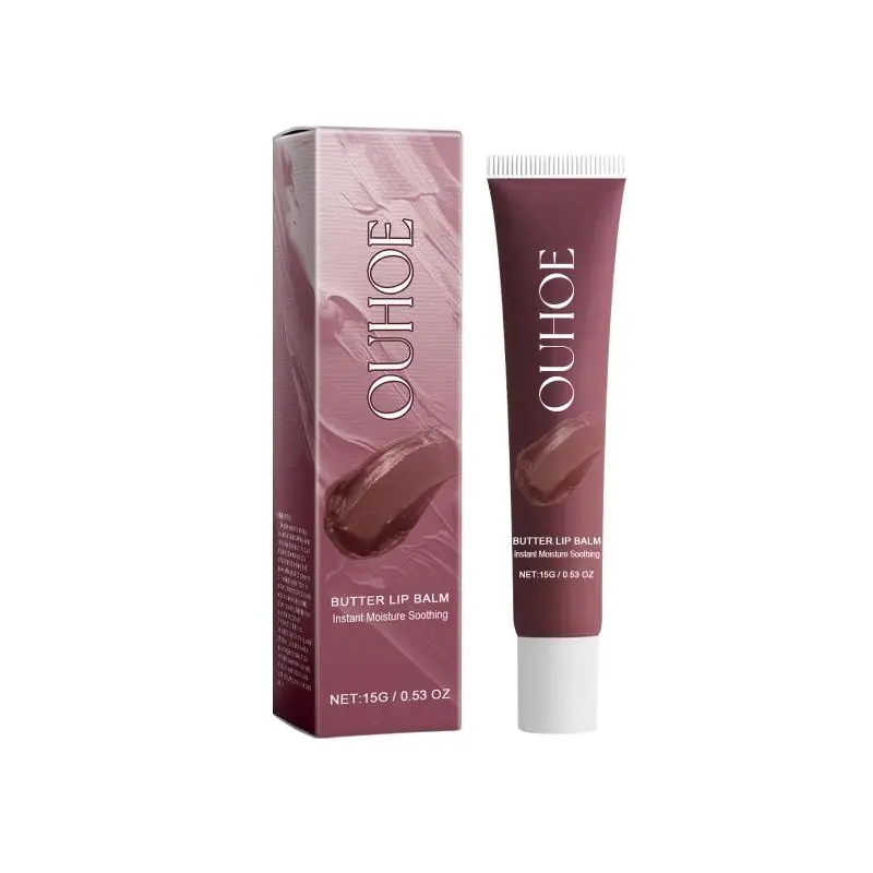 Lip Butter Balm Cold Color Series Intense Hydration Glossy Plump Lips Essential Daily Office Makeup