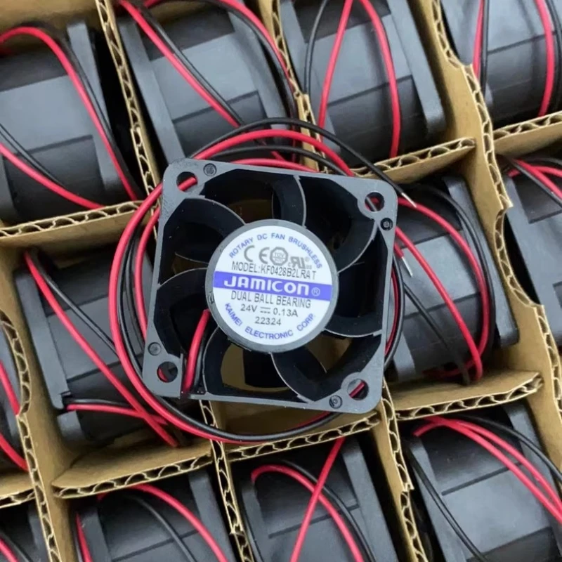 

Бесплатная доставка, новый оригинальный 4028 4 см KF0428B2LRAT 24 В 0,13 А инверторный вентилятор охлаждения