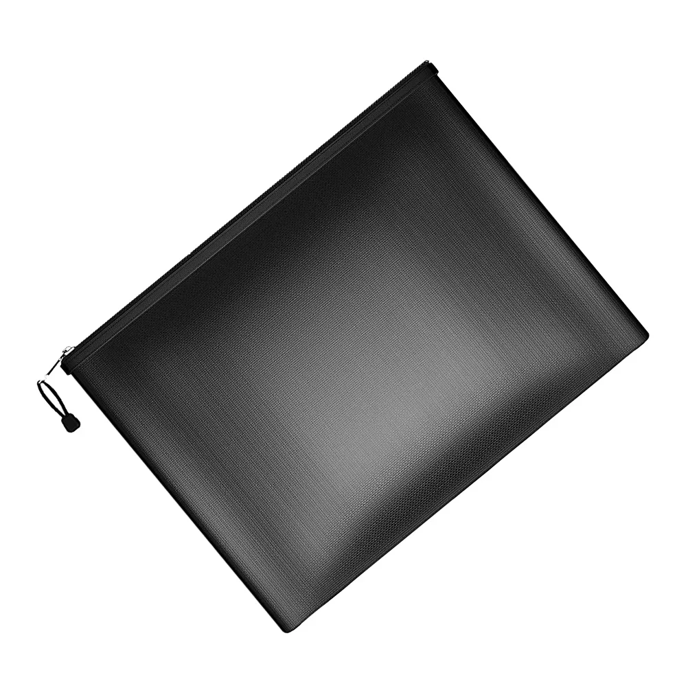 Fireproof Document Bag Waterproof Large Capacity Multi-Layer Protection for Important Papers Cash Passports Electronics Travel