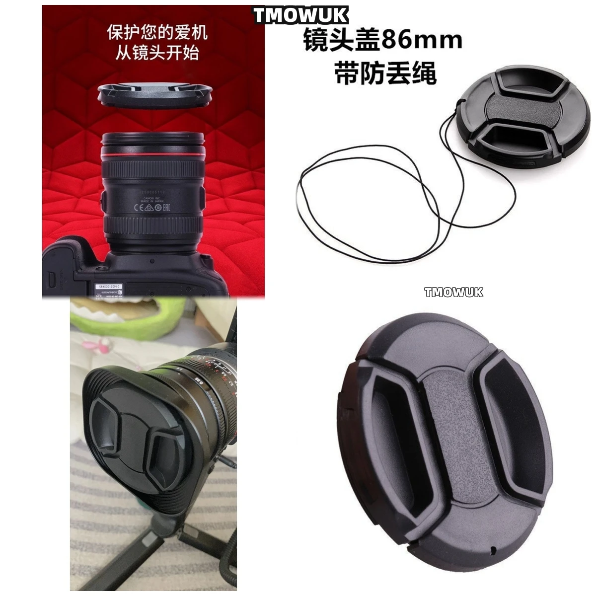 

For FUJIFILM X100X X-T5 X-T100 FinePix S Pro3 X-M6 FinePix S1 Pro X-E2s X-A5 FinePix HS33EXR X-T1 Camera Lens Cap Protective Cov