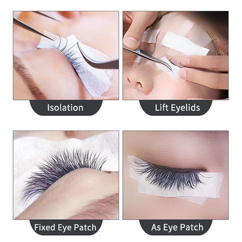 3 pcs Eyelashes Extension เทป PE กาวเครื่องมือ Under Eye Pads สําหรับ Micropore Lashes Grafting อุปกรณ์ Lash ยกเทป