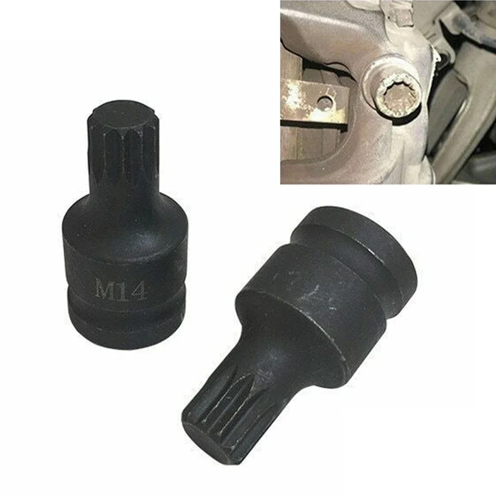 1pc Brake Pad Screw Disassembly Tool Triple Square XZN Socket For Mk5 6 7 Brake Pad Screw Disassembly Tool