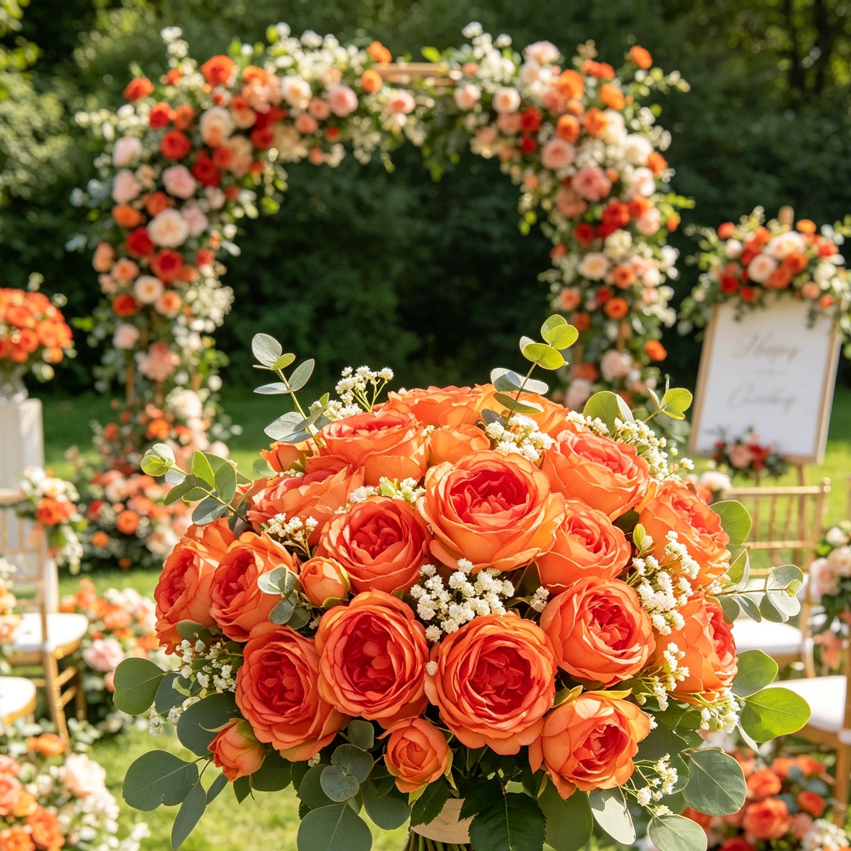 Artificial Flower Fake Silk Peony Vase Home Room Decora Festival Garland Wedding Wreath Garden Yard Brial Bouquet Handmade Gifts