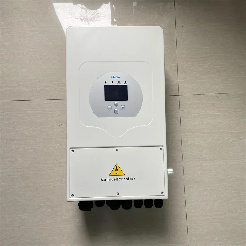 deye europe warehause 5kw 6kw 8kw single phase 220v hybrid inverter with wifi sun-5k-sg03lp1-eu sun-8k-sg01lp1-eu solar inverter