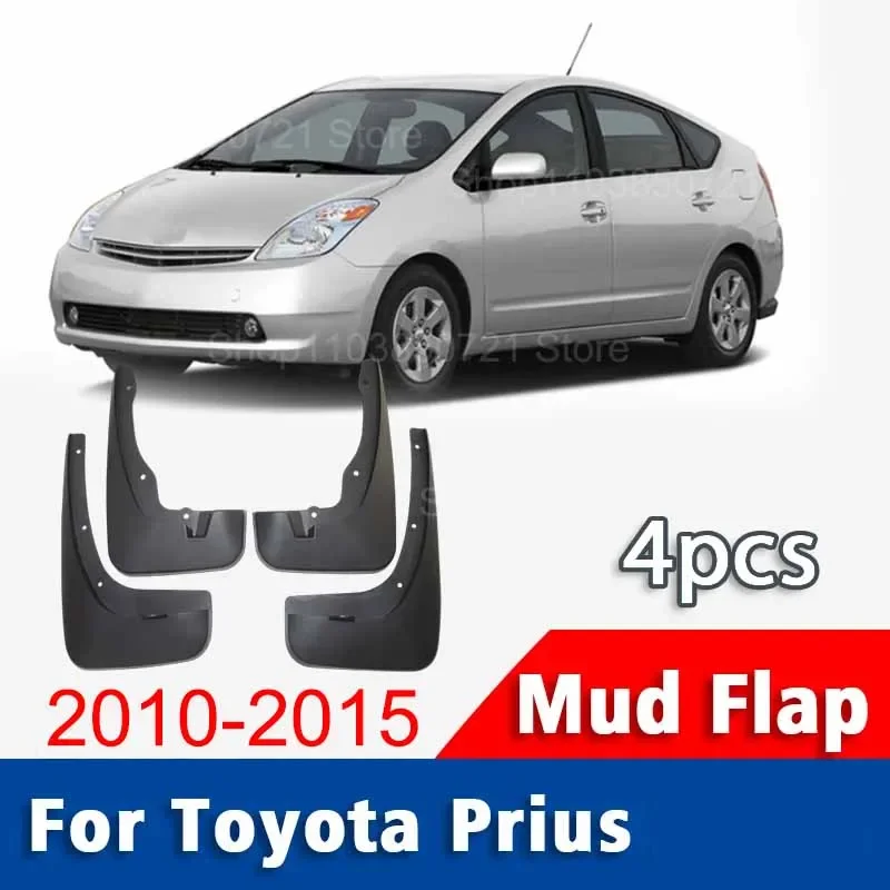 

Front Rear 4pcs FOR Toyota Prius 2010-2015 Mudflaps Fender Mudguards Mud Flap Guard Splash Car Accessories