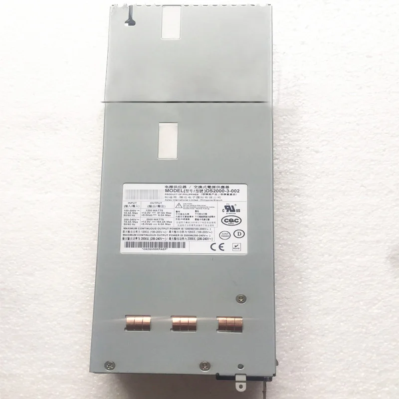 Server Power Supply For TC4600 DS2000-3-002 DS2000-3 2000W Perfect Test