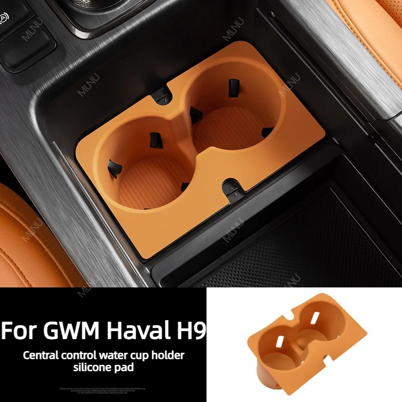 Cupholder Mat For GWM Haval H9 2027/2026 Accessories,Non-Slip,Waterproof,UV-Resistant&Anti-Oxidation Wear-Proof 2024-2025