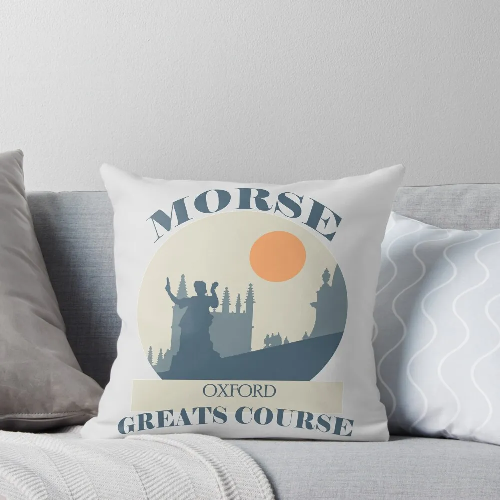 Morse - Greats Course Throw Pillow pillowcases for sofa cushions Sofa Covers Pillow Cases Christmas Pillows pillow