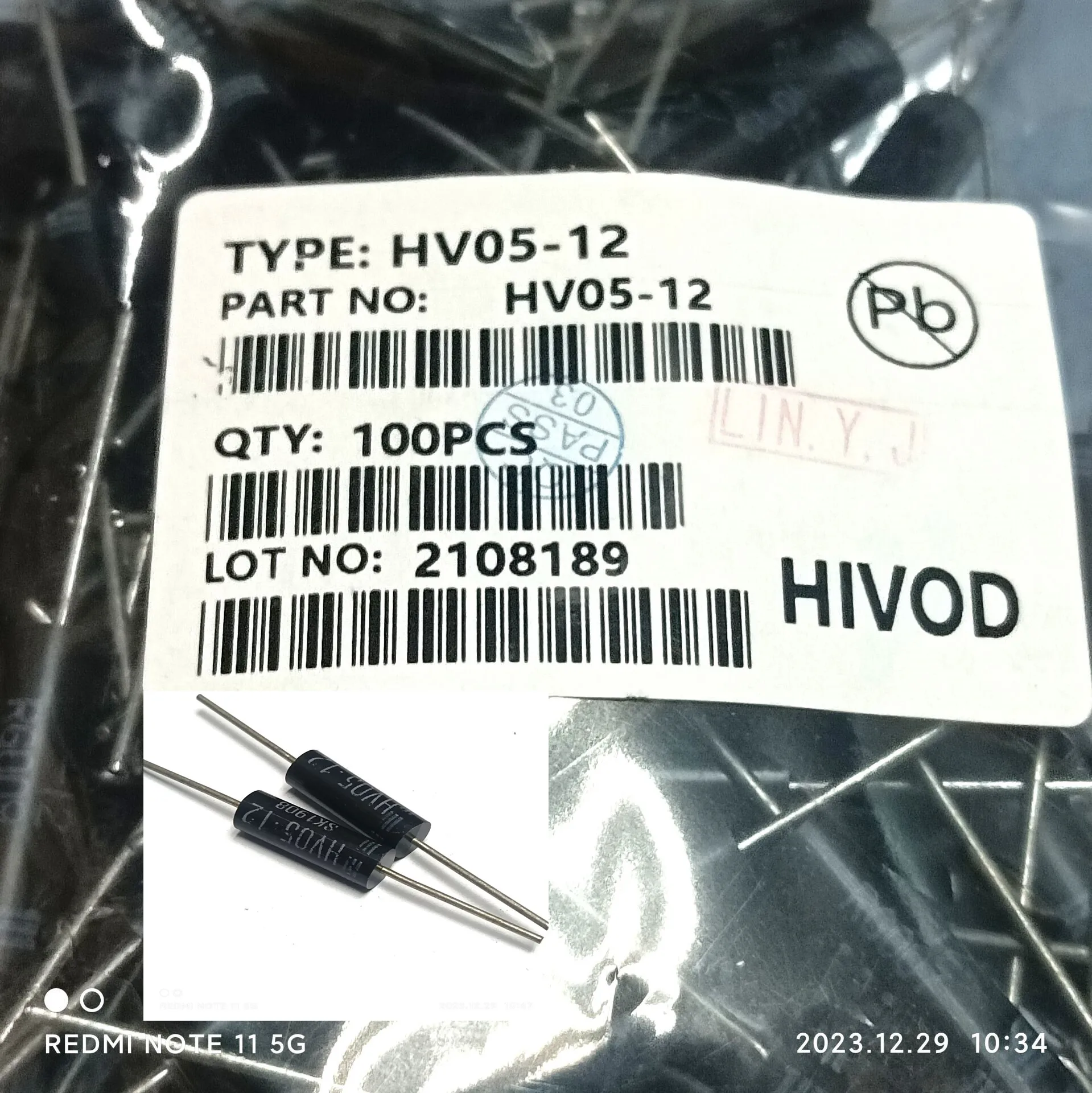 2 haute tension micro-ondes four redresseur HV05-10 HV05-12 HV05-15 HV05-16diode d'origine DO721