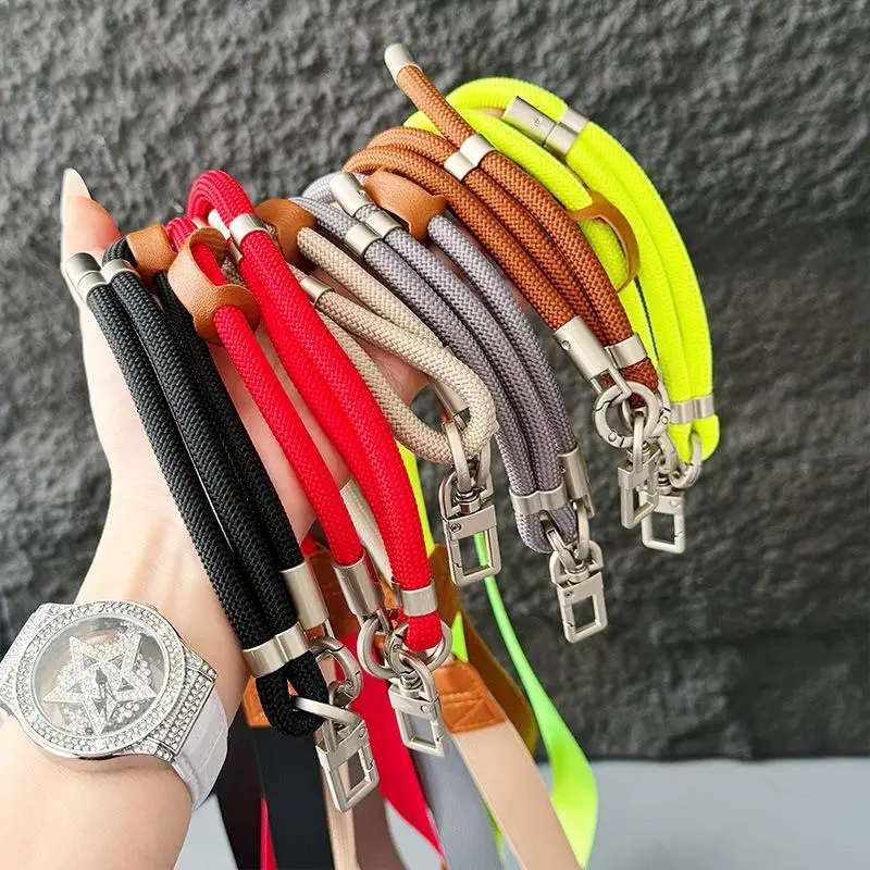 150cm Adjustable Upgraded Widened Shoulder Mobile Phone Lanyard Camera Rope High-end Decompression Phone Hanging Rope