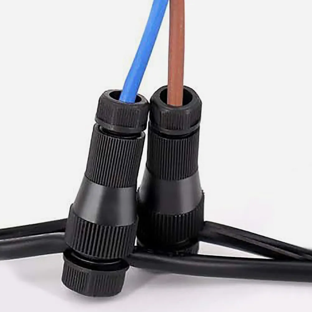 10Pcs Time Saving Plastic Low Voltage Cable Connectors for Landscape Lighting No Wire Stripping Garden Yard Path Driveway