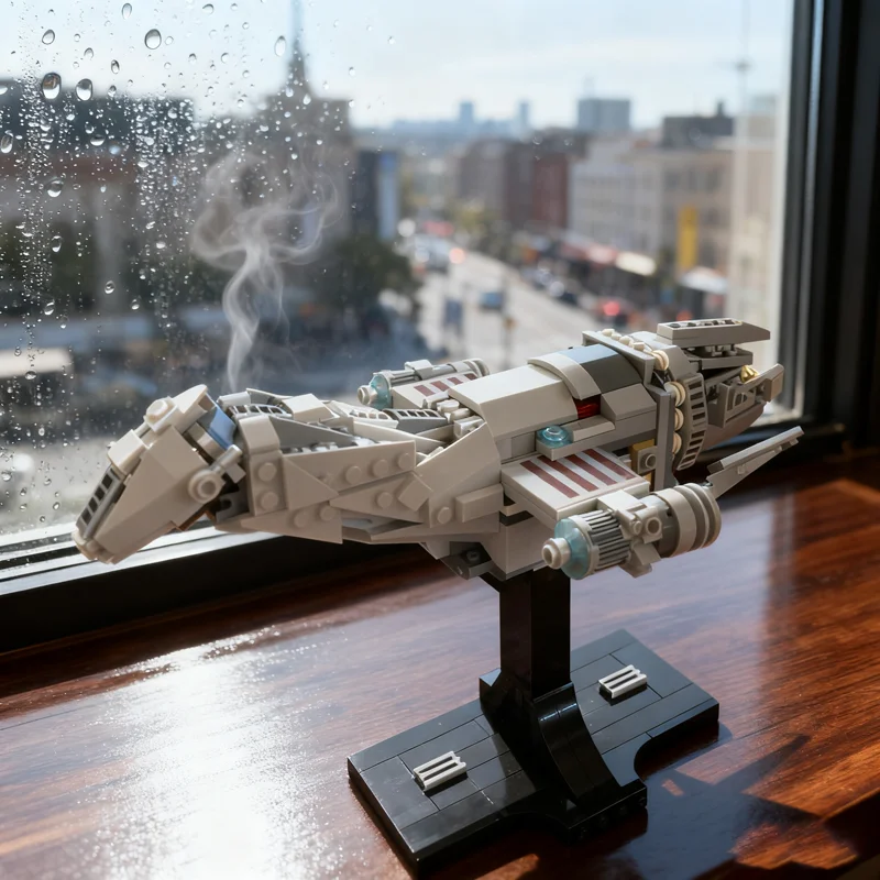 

366 шт. MOC светлячок класс спокойствие миди масштаб значки модель строительные блоки строительные рождественские подарки DIY творческие игрушки идея