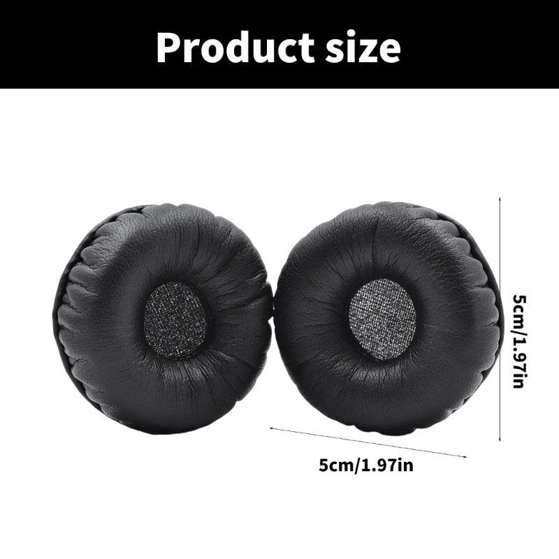 Q1W2 เปลี่ยนแผ่นรองหูฟังสำหรับH820e H570e H650eตัดเสียงรบกวนไร้สายบลูทูธหูฟังหูฟังโฟม