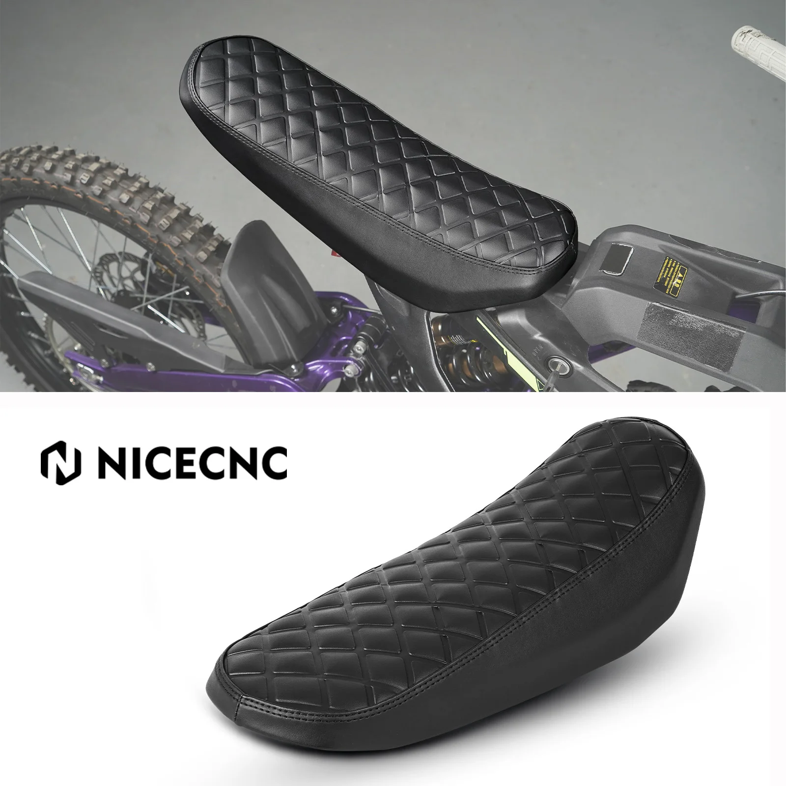 

PU Leather Seat Cushion Waterproof For Surron light bee X light bee S light bee L1E X/S Electric Bike NICECN Accessories Parts