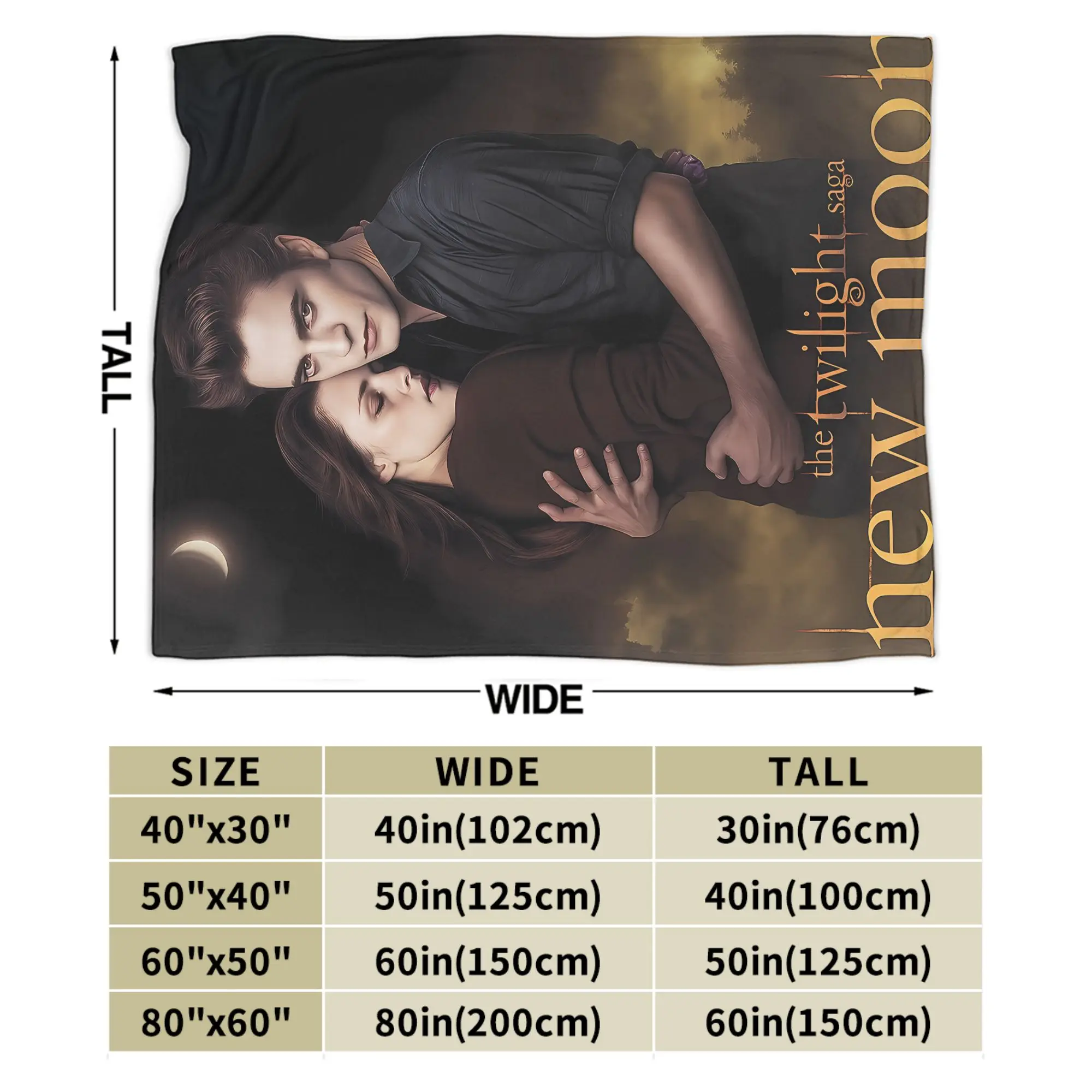 بطانية دافئة للغاية للفتيات والأولاد للتخييم جاكوب ذا توايلايت ساغا رمي بطانية الفانيلا المفرش لسرير الأريكة غطاء سرير أريكة مضحك