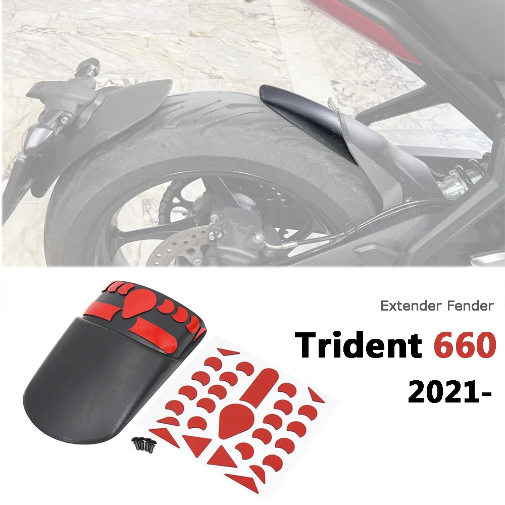 

Motorcycle Fender Extension For Trident 660 2021 2022 Front Rear Wheel Mudguard Protector Accessories Waterproof Splash Guard